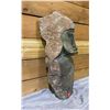 Image 2 : ARTIST SIGNED AFRICAN STONE SCULPTURE 24" TALL
