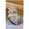 Image 2 : ARTIST SIGNED AFRICAN STONE SCULPTURE 17" TALL