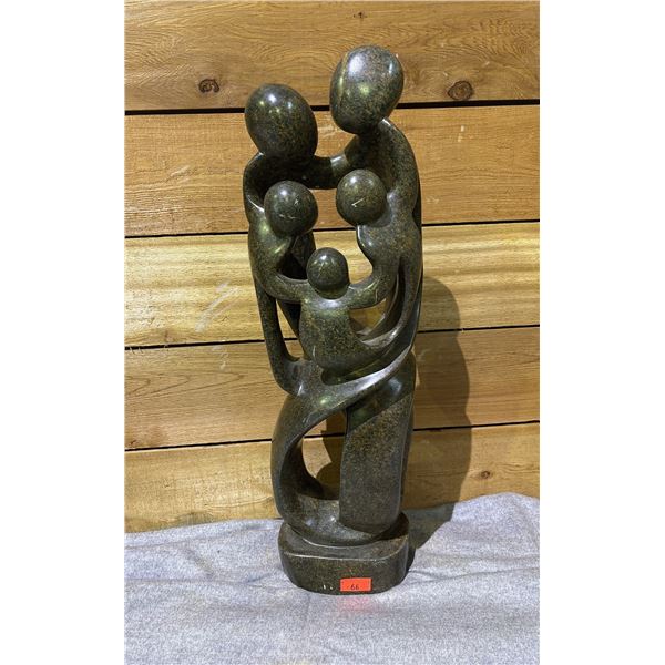 STONE SCULPTURE 23" TALL