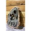 Image 3 : ARTIST SIGNED STONE SCULPTURE 20.5" TALL