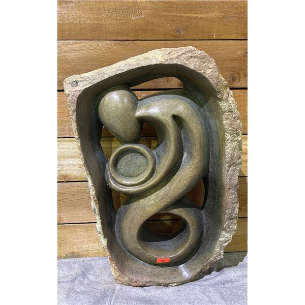 STONE SCULPTURE 25.5" TALL