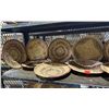 Image 2 : SHELF OF ASSORTED SANGWE BASKETS