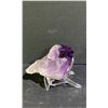 Image 2 : ROUGH AMETHYST POINT WITH CALCITE RETAIL $450