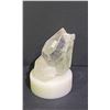 Image 2 : NATURAL ROUGH CLEAR QUARTZ WITH GREEN MOSS SPECIMEN RETAIL $800