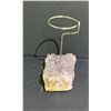 Image 2 : AMETHYST CANDLE HOLDER RETAIL $289
