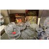 Image 2 : SHELF LOT OF CRYSTALWARE AND PICTURES
