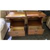 Image 2 : PAIR OF MAPLE NIGHTSTANDS