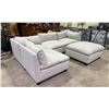 Image 2 : SECTIONAL SOFA WITH OTTOMAN