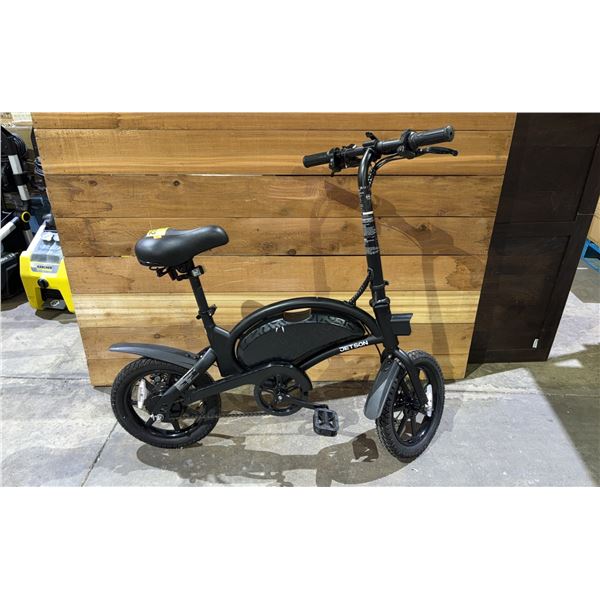 JETSON FOLDING E-BIKE (UNKNOWN WORKING CONDITION, NO CHARGER)