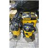 Image 1 : LOT OF 4 DEWALT SHOP VACUUMS *UNKNOWN WORKING CONDITION*