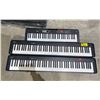 Image 2 : LOT OF 3 CASIO KEYBOARDS *NO POWER CORDS/ UNKNOWN WORKING CONDITION*