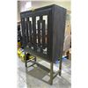 Image 2 : WINE CABINET WITH WINE BOTTLE AND GLASS HOLDERS