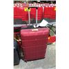 Image 1 : RED SWISS GEAR HARD SHELL SUITCASE