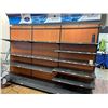 Image 1 : BIO GUARD 5 SECTION CUSTOM MERCHANDISING RACK, APPROX. 20'W, COMES COMPLETE WITH ALL SHELVES