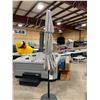 Image 2 : TREASURE GARDEN GREY OUTDOOR PATIO UMBRELLA * UMBRELLA ONLY *