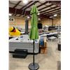 Image 2 : TREASURE GARDEN GREEN OUTDOOR PATIO UMBRELLA * UMBRELLA ONLY *