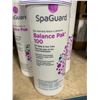 Image 2 : 17 - 1KG BOTTLES OF SPAGUARD BALANCE PAK 100 BALANCER POOL / HOT TUB CHEMICAL