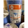 Image 2 : BOX OF 4 SPACARE 20499 90 SQ FT POOL / HOT TUP FILTERS WITH MICROBAN