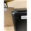 Image 2 : BLACK PLASTIC 16"W X 16"D X 18"H WEIGHTED OUTDOOR UMBRELLA STAND *MINOR DENT*