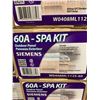 Image 2 : 4 - SIEMENS 60A SPA ELECTRICAL KITS FOR POOL / HOT TUBS *IN BOX*