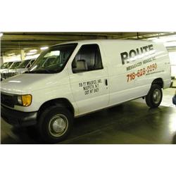 2003 FORD CARGO VAN E-250