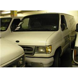 2001 FORD CARGO VAN E-250