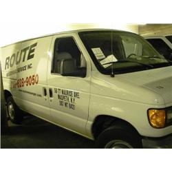 2003 FORD CARGO VAN E-250