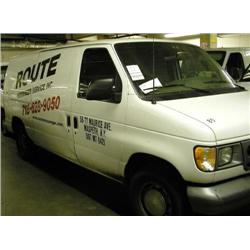 2002 FORD CARGO VAN E-250