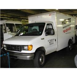 2004 SUPER DUTY BOX TRUCK E350