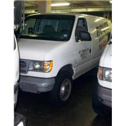 2001 FORD CARGO VAN E-250
