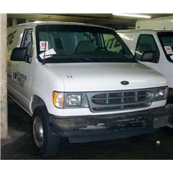 2001 FORD CARGO VAN E-250