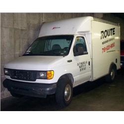 2003 FORD SUPER DUTY BOX VAN E350