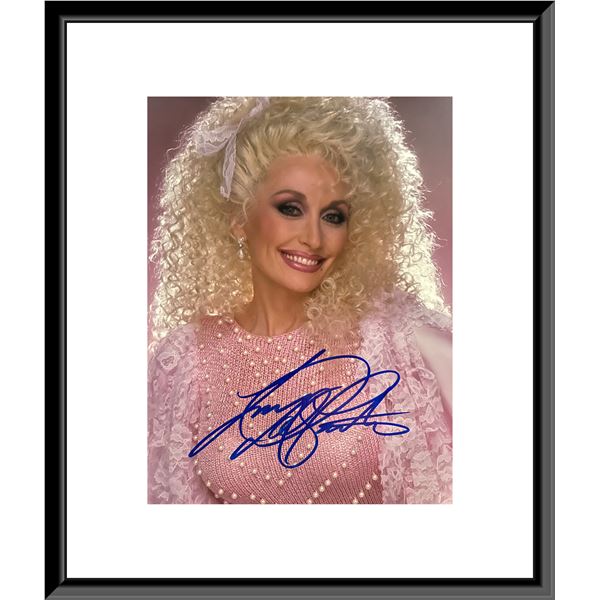 Dolly Parton signed photo