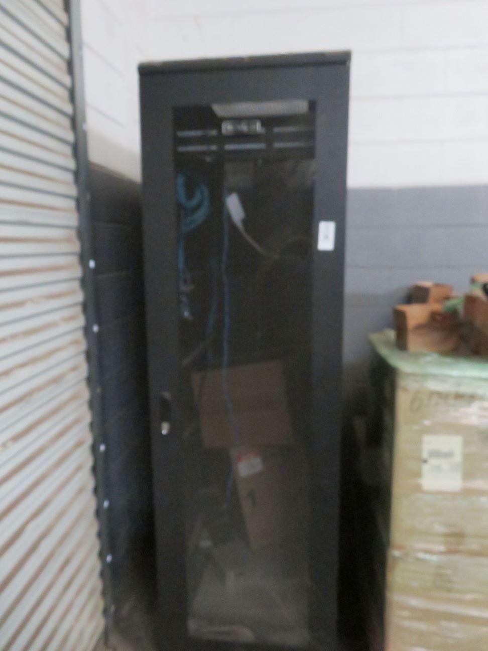 Star Tech Upright Rolling Computer Cabinet - Buyer Must Pick Up At ...