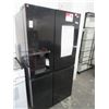 Image 1 : LG Black Side By Side Ref/Freezer w/Ice Maker