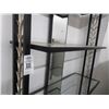 Image 2 : Contemporary 6 Shelf Mirrored Back Display