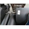 Image 2 : Black Contemporary Easy Armchairs - Pair