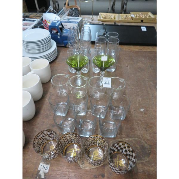 Asst. Contemporary Glassware