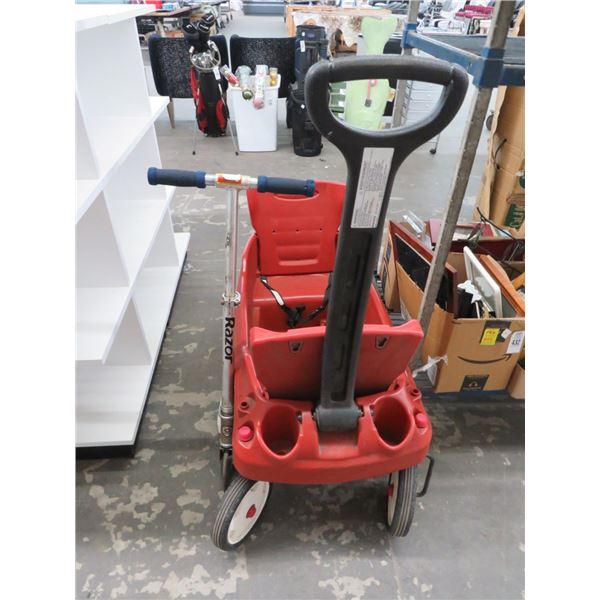 Radio Flyer Child Wagon, Razor Scooter