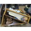 Image 3 : Shoeshine Kit, Wooden Storage Box, Cast Brass Caligraphy Set