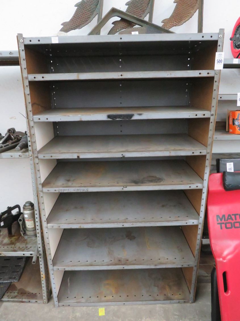 Metal 8 Shelf Storage Rack