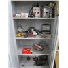 Image 1 : Time Clock, Chaulk Line, Ext. Head, Asst. Tooling In Cabinet
