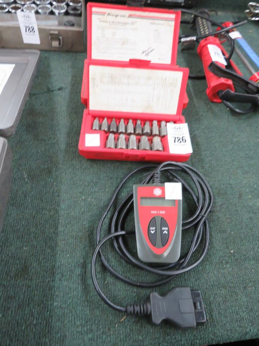 Snap On Spindle Threader, Code Reader