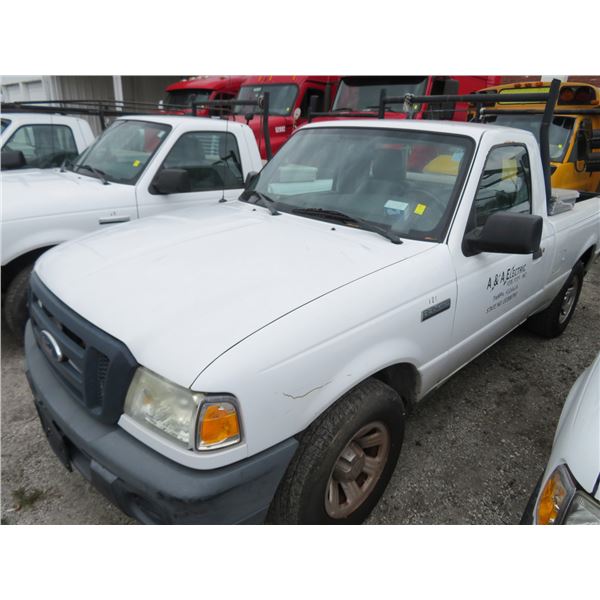 2010 Ford Ranger STD Cab, S/B Pick Up