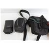 Image 3 : (8) Assorted Camera Cases - Fuji, Sony, Optex, Lowepro, Canon