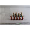 Image 1 : (15) Alvin and the Chipmunks Figurines - 1990