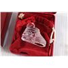 Image 3 : (2) Crystal Christmas Ornaments