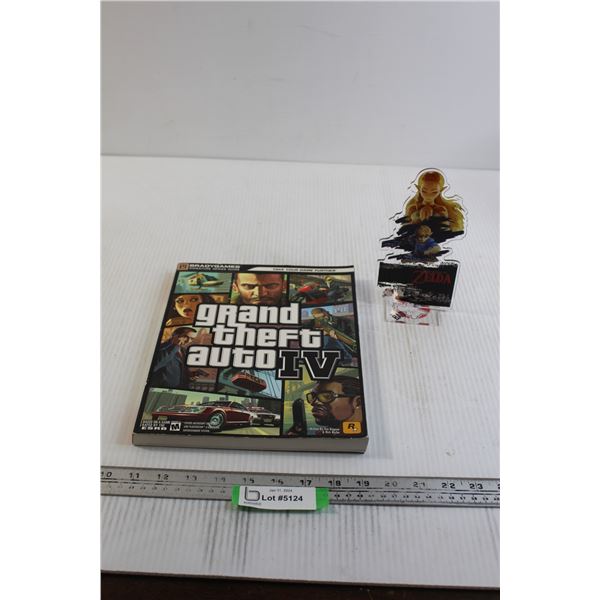 GTA 4 Handbook, The Legend of Zelda Plastic Art Display