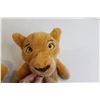 Image 2 : (2) The Lion King Simba Plushes