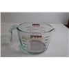 Image 2 : (2) Pyrex Measuring Cups - 8 Cup & 4 Cup